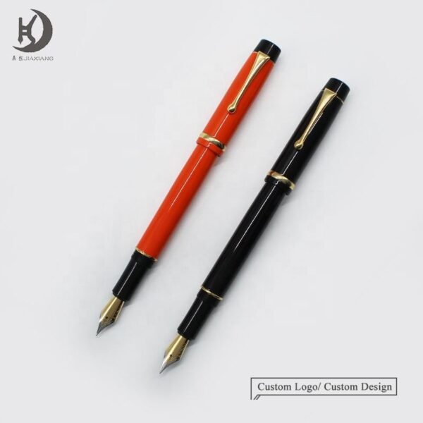 JXM 224 Acrylic & Metal Fountain Pen – Classic Style