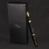 Black Metal Fountain Pen – Classic Iridium-Point Nib