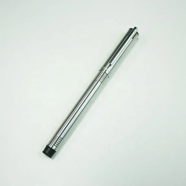 Slim Stainless Steel Fountain Pen – Minimalist Design