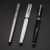 Ha87a28a8551c42b4be0760a363742c50s.webp 3035 Black Metal Fountain Pen