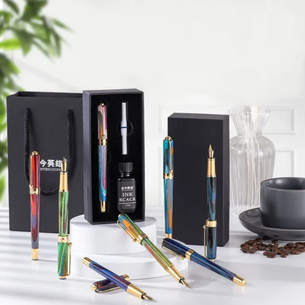 Colorful Iridium-Point Fountain Pen – Everyday Style