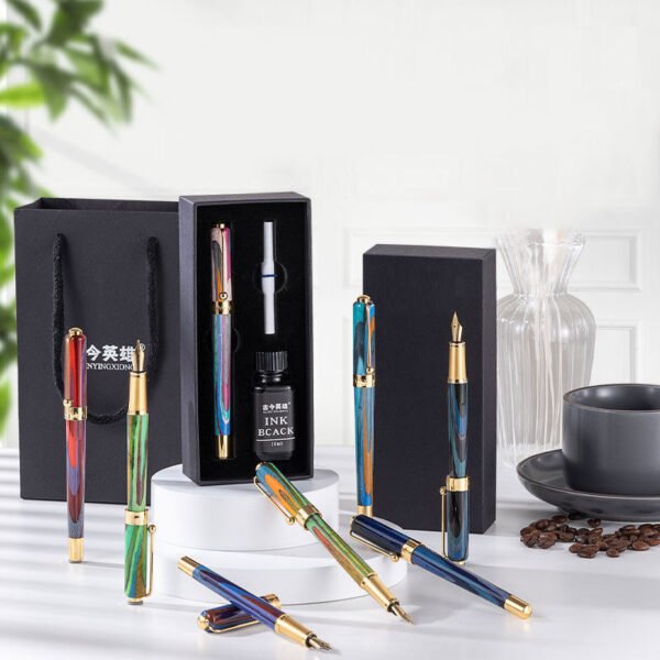 Colorful Iridium-Point Fountain Pen – Everyday Style