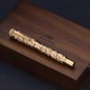 Huabiao Dragon Fountain Pen – Gold-Tone Detail