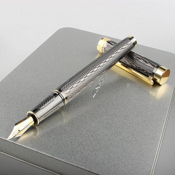 Hc25580e0d0a74387a3bce0b5d93a2169j.jpg_960x960q80.jpg Executive-Style Metal Fountain Pen – Iridium-Point Nib
