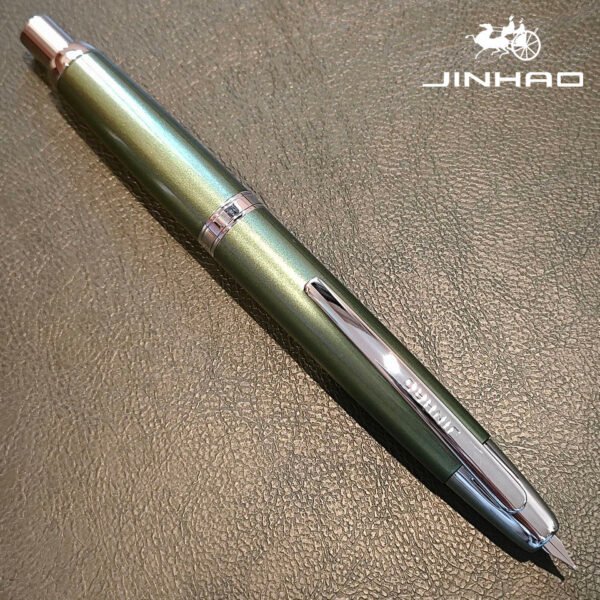 Metal Retractable Fountain Pen – Assorted Finishes