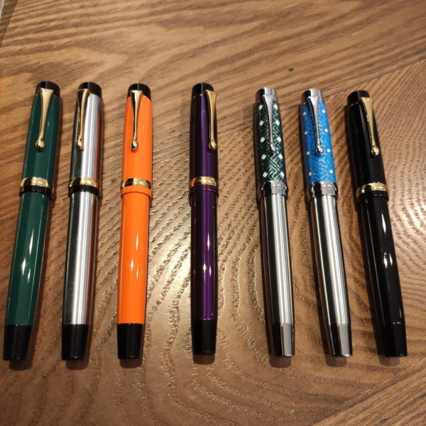 Gold-Trim Fountain Pen – Fine Nib