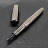 Hcc0aca2044564eb9839444dacc158a69F.webp JX 002 Matte Black Metal Fountain Pen