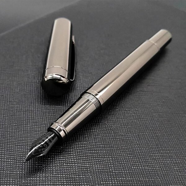 Hcc0aca2044564eb9839444dacc158a69F.jpg_960x960q80.jpg JX 002 Matte Black Metal Fountain Pen