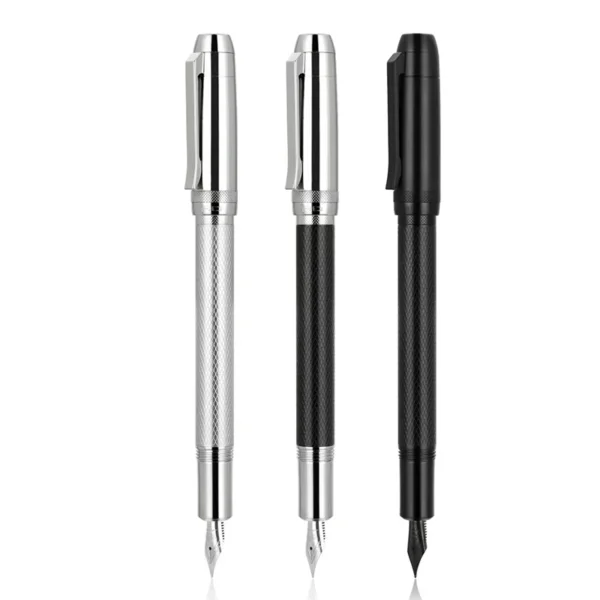 92 Black Metal Fountain Pen – Medium Nib