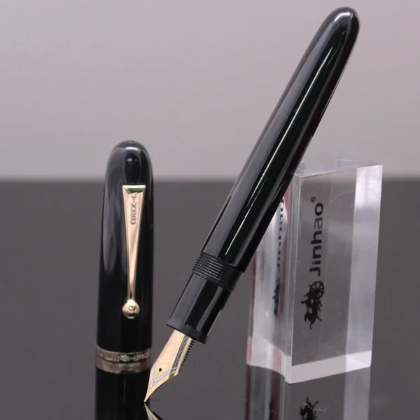 Hd58f137d610e47318c313ac72774b7b3Y.webp 9016 Clear Barrel Fountain Pen – Large Ink Window