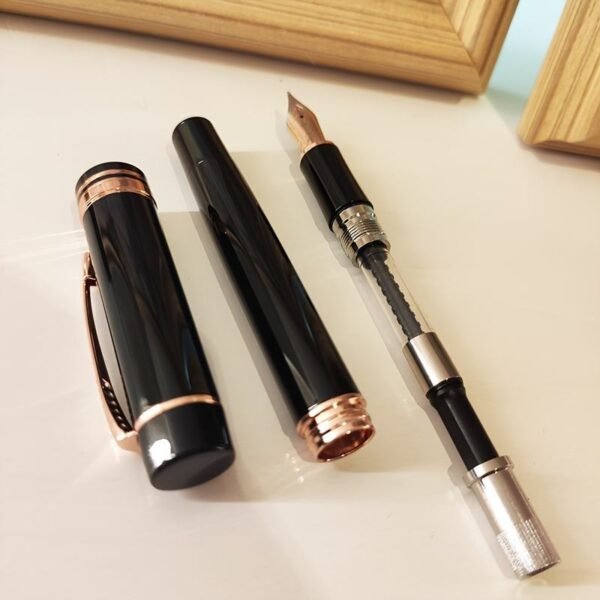 Square-Barrel Fountain Pen – Arrow Clip Design