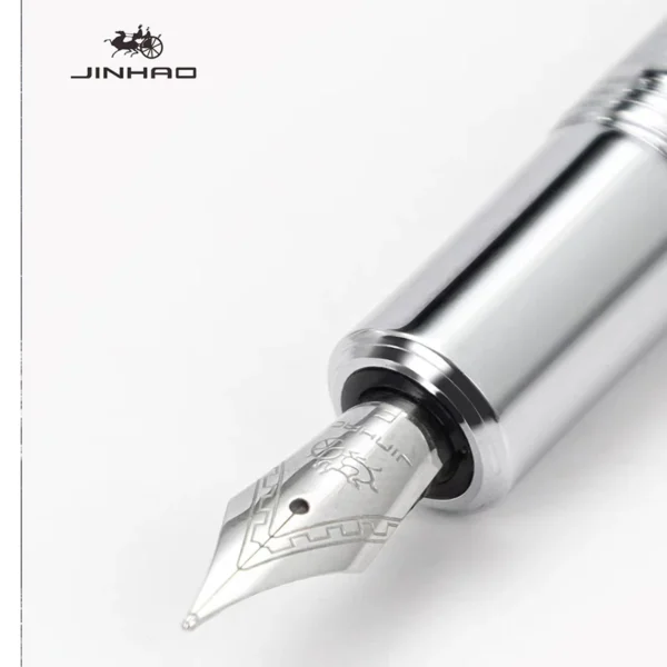 92 Black Metal Fountain Pen – Medium Nib