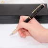 Black Fine-Nib Fountain Pen – 6-Cartridge Set