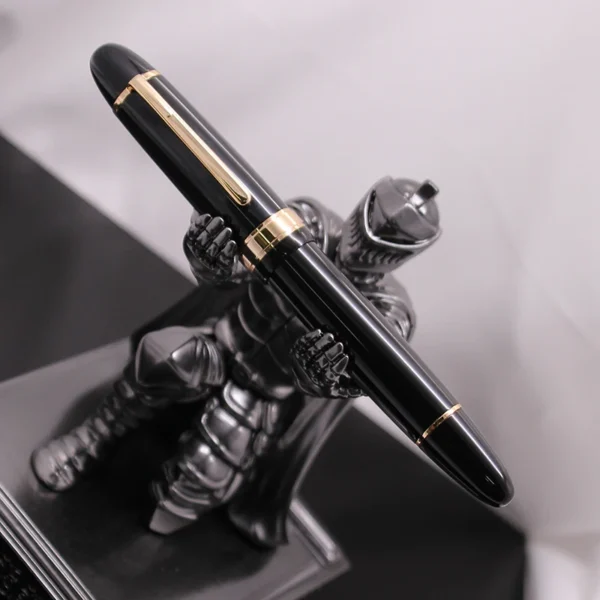 JD 149 Black Metal Fountain Pen – Gold or Silver Trim