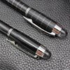 79 Black Grid Fountain Pen – Metal Barrel