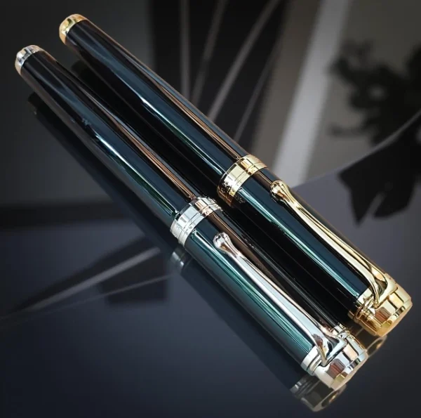 He76d7a33d88e47eb9489dc7b424336d92.webp Black Fountain Pen – Executive-Style Classic Design