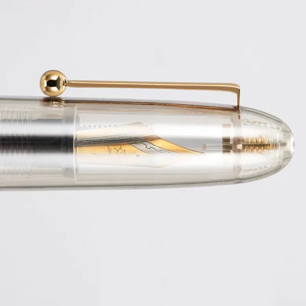 9019 Oversized Transparent Fountain Pen