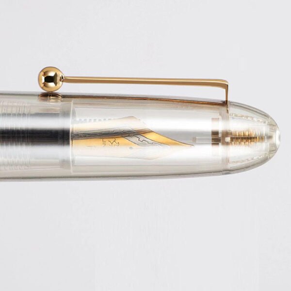 9019 Oversized Transparent Fountain Pen