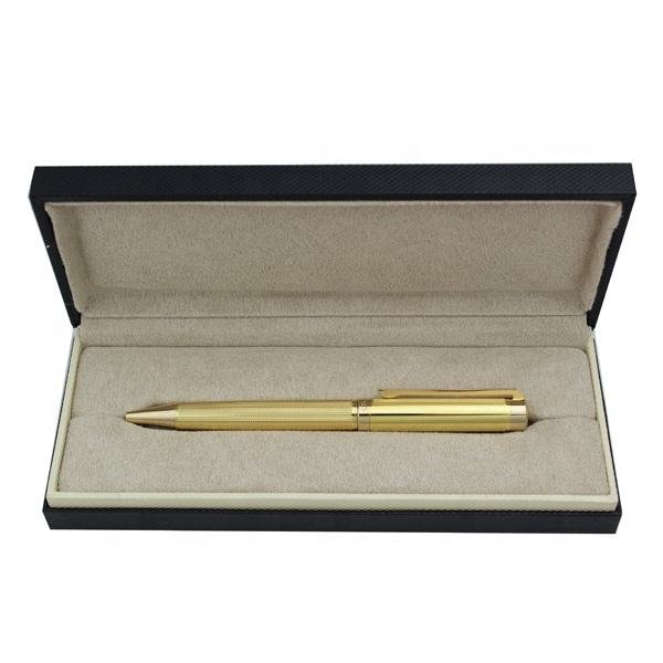 155 Gold-Tone Fountain Pen – Embossed Barrel