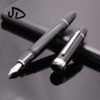 JD 149 Black Metal Fountain Pen – Gold or Silver Trim