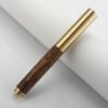 Brass & Rosewood Pocket Fountain Pen – Vintage Style
