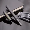 Matte Black Metal Fountain Pen – Converter Compatible