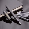 Matte Black Metal Fountain Pen – Converter Compatible