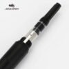 Striped Metal Retractable Fountain Pen – EF/F Nib