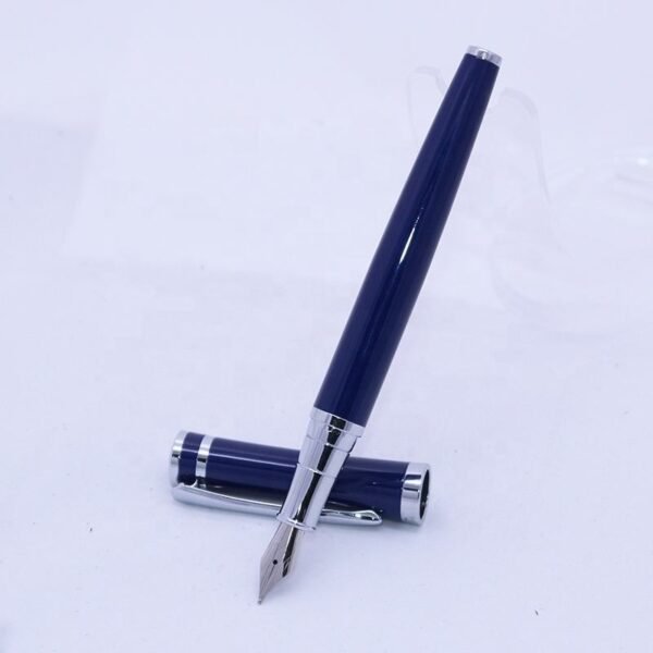 Hf69ee5649e5649c6b4a87501d835d688x.jpg_960x960q80.jpg Royal Blue Metal Fountain Pen – Classic Design