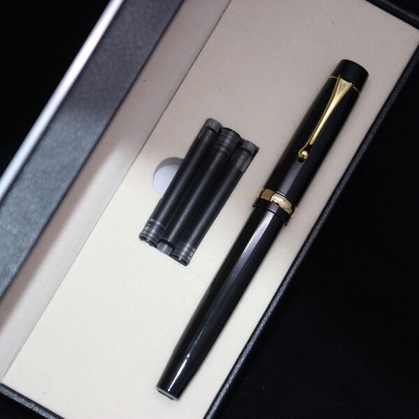 Gold-Trim Fountain Pen – Fine Nib