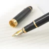 450 Black & Gold-Tone Metal Fountain Pen