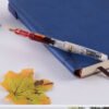 IMG_7836.jpg Transparent Red Piston-Fill Fountain Pen – 1.0mm Bent Nib