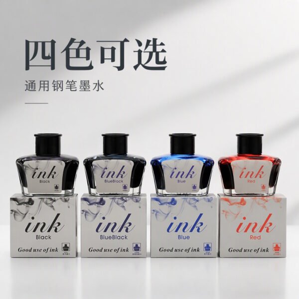 IMG_7846.jpg Fountain Pen Bottled Ink – Black, Blue & Red