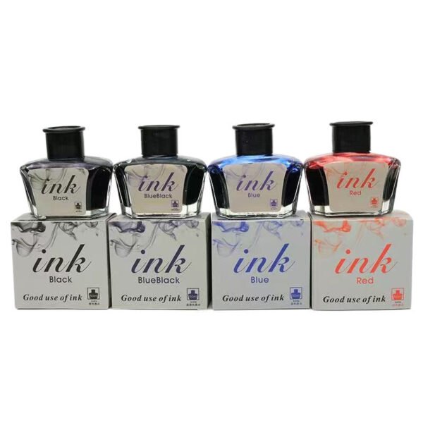 IMG_7847.jpg Fountain Pen Bottled Ink – Black, Blue & Red